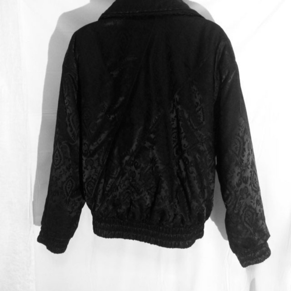 Black Patterned Jacket - image 4